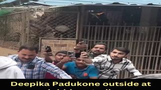 Deepika Padukone outside at dubbing studio #deepikapadukone #short #shorts #trending #viral #bollywood #viralshorts