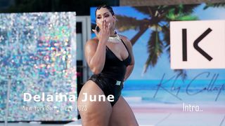 Delaina June in Slow Motion ｜ New York Swim Week 2023