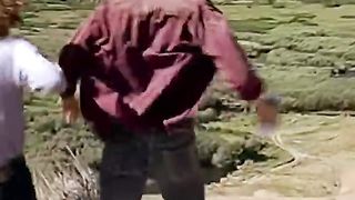 Kevin Bacon Kills A Graboid _ #Shorts _ Science Fiction Station