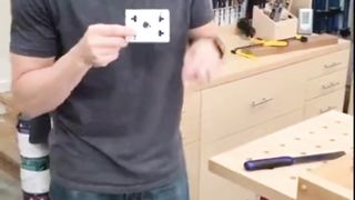 Woodworking trick