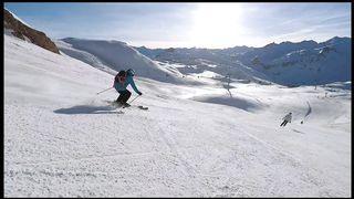 Frozen Paradise: A Skiing Journey through Winter