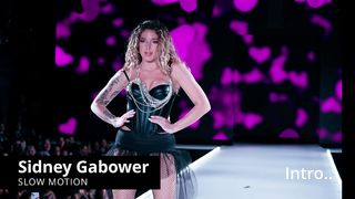 Sidney Gabower in Slow Motion ｜ New York Fashion Week 2023