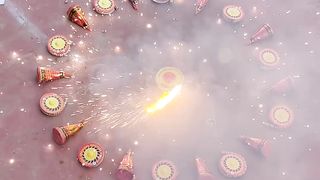 Experiment with Fire crackers