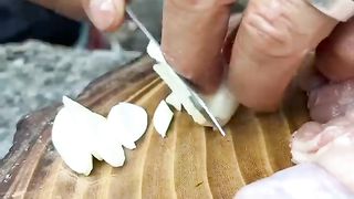 Iron Chef Makes Gourmet Meal In The Wild.