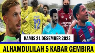 ???? Berita Cristiano Ronaldo Terbaru ~ Kamis 21 Desember 2023 ~ Kabar Info Al Nassr Terbaru Hari Ini.