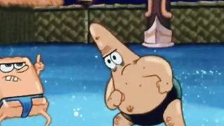Spongebob Sumo fight !!!