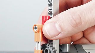 Slider-Crank Linkage - Mechanical Principles - Lego Technic #shorts.