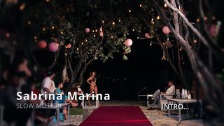 Sabrina Marina in Slow Motion ｜ Miami Swim Week 2023 ｜ Hyde Beach South Beach