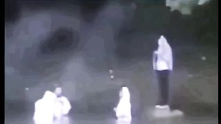 Penampakan malaikat saat pembaptisan