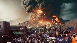 Horrible today: Live Footage Collapse magma chamber Beneath Yellowstone Caldera scare Local people