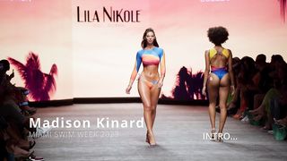Madison Kinard in Slow Motion ｜ Miami Swim Week 2023