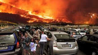 Horrible today: Live Footage Collapse Southeastern Crater of Kilauea Volcano Frights Local Resident