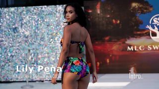 Lily Pena in Slow Motion ｜ New York Swim Week 2023
