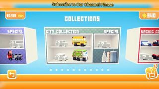 Blocky Highway_ Traffic Racing School Bus at Country Side