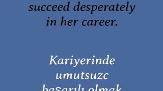 8-Learn English to Turkish,  Adverbs.
