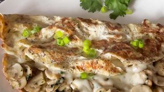 Mushroom Omelette