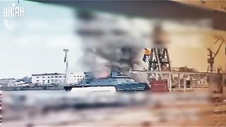 ПОРАЗЕН Е РУСКИ РАКЕТЕН КОРАБ