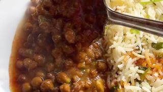Chana Special with rice