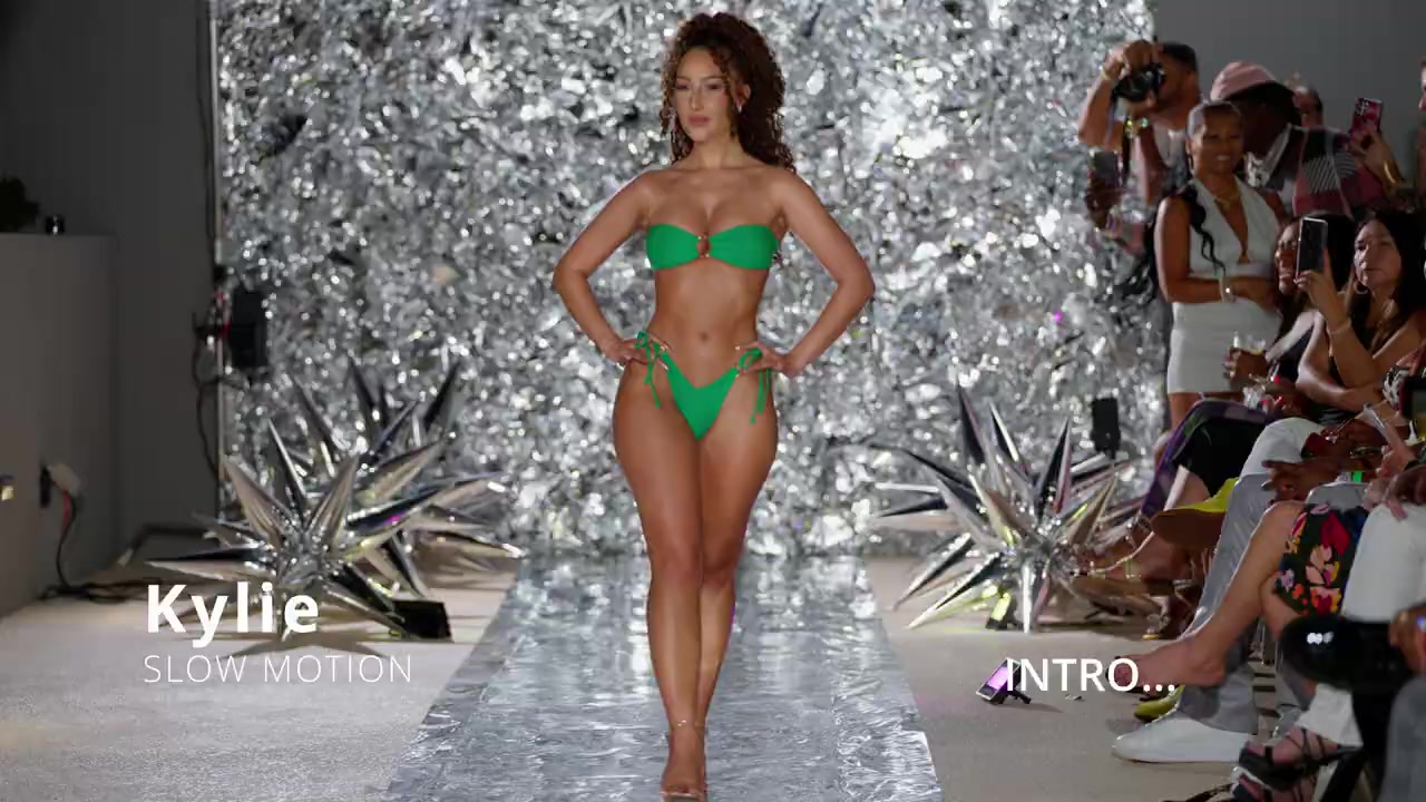 Kylie Gesualdo in SLOW MOTION ｜ Miami Art Basel Fusion Fashion 2023 -  Febspot