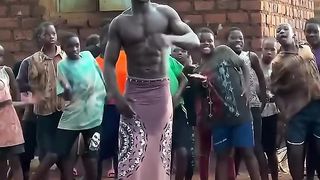 Leader of the village takes control of the moves #dance #shorts