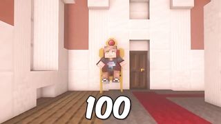 I Survived 100 Days as MR BEAST in Minecraft