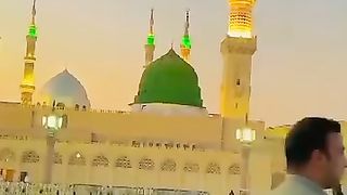 Madina Munawra masjid Nabvi ka khaoobsorat manzar ma sha Allah