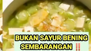 Sayur bening spesial
