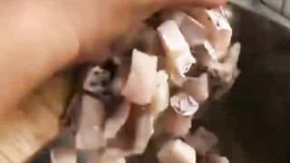 Tumis nanas ikan gurame