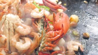Stir Fried Seafood Cuisine