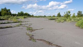 Abandoned airport near Yelabuga (Republic of Tatarstan)