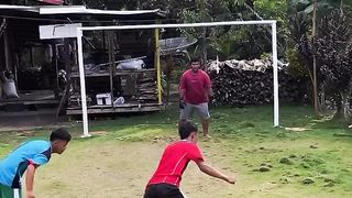 Talented kid in football