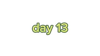 Day 13