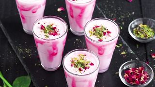 Rose Lassi
