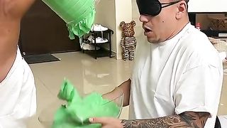 Pour challenge with slime