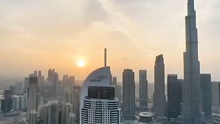 The beauty of dubai city
