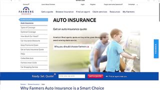 Free Farmers Auto Insurance Quote
