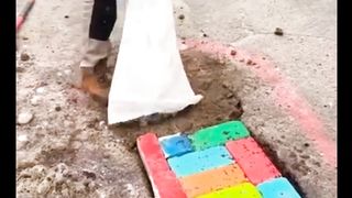 colored road repairs 4