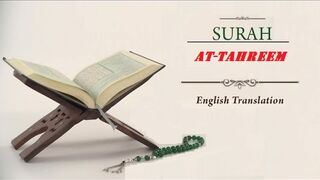 Quran 66. At-Tahreem (The Prohibition): Arabic and English translation