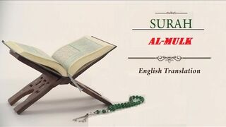 Quran 67. Al-Mulk (The Dominion, Sovereignty): Arabic and English translation