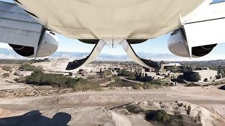 This landing is crazy