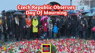 Czech Republic falls silent to mourn Prague university mass shooting victims