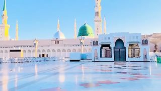 Madina Munawra masjid Nabvi ka khaoobsorat manzar ma