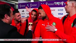 مقاله لعبون المنتخب المغربي بعد فوز علي برتغالي و تأهل | The Moroccan team qualified for the final text