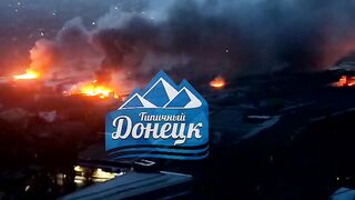 Донецьк палає: рашисти знову вдарили по центру міста.