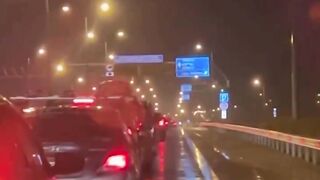 КІЛОМЕТРОВІ ЗАТОРИ на кримському мосту, який недавно "інспектував" пукін