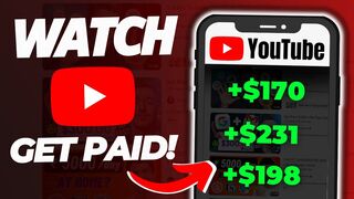 Get Paid $5.48 Every Min Watching YouTube Video ???? | Make Money Online