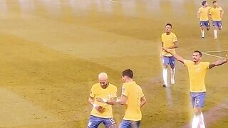 Comemoração de Lucas Paqueta