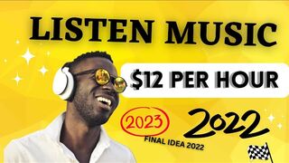 Earn Money Plus In 2022, song listening will cost $12. (How to Earn online INSTANTLY via PayPal)