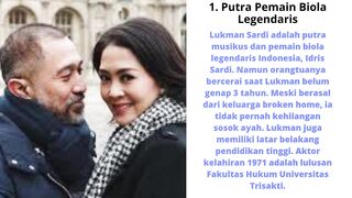 Interesting Facts about the life of the actor Lukman Sardi in the film Butterfly Night