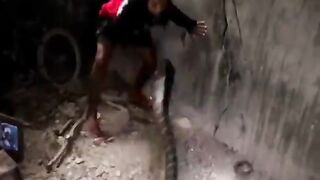 The true story of the boy can conquer the snake